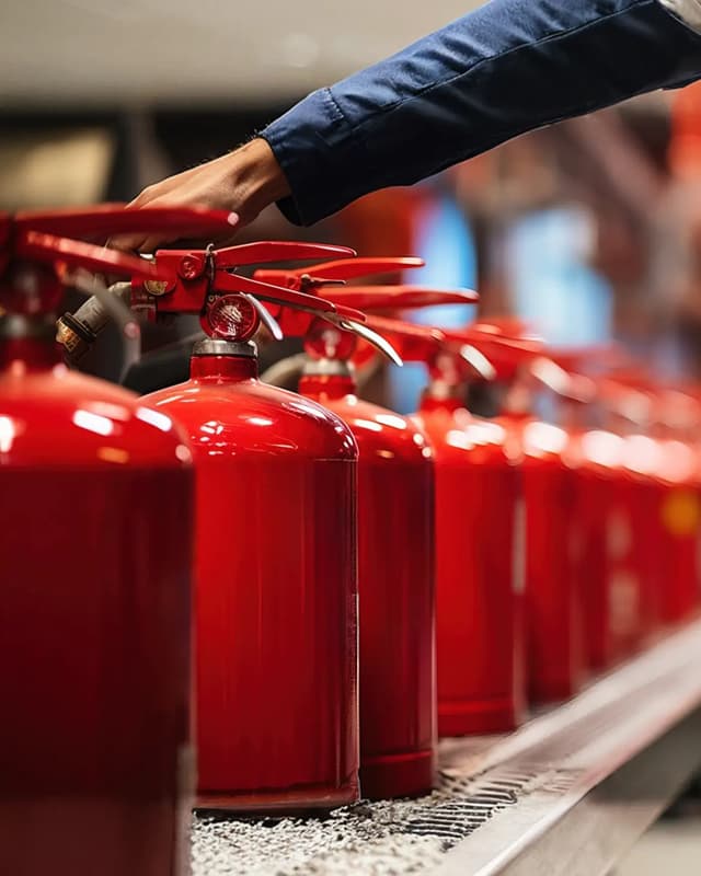 Extintores contra incendios en Vigo